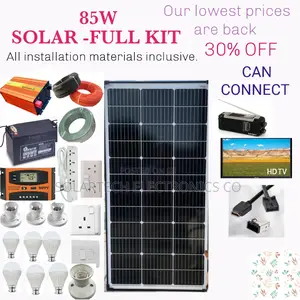 85W Solar Energy System Full Kit