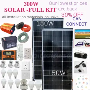 300W Solar Energy System Full Kit