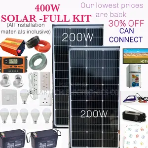 400W Solar System Full Kit
