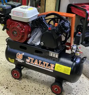 Air Compressor Petrol 50 Litres Double Piston