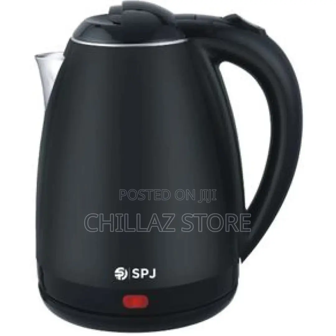 SPJ 1.8L Electric Kettle EKU-SS1801 – Black