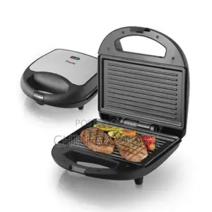 Saachi 2 Slice Sandwich Maker/Grill NL-SM-4659-BK