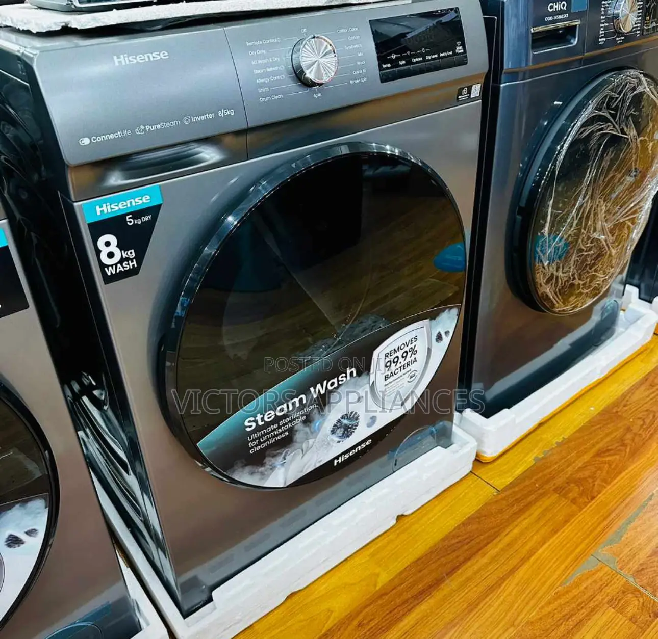 Hisense 2in1 8kg Wash Dry Frontloader 8/6kg Washing Machine