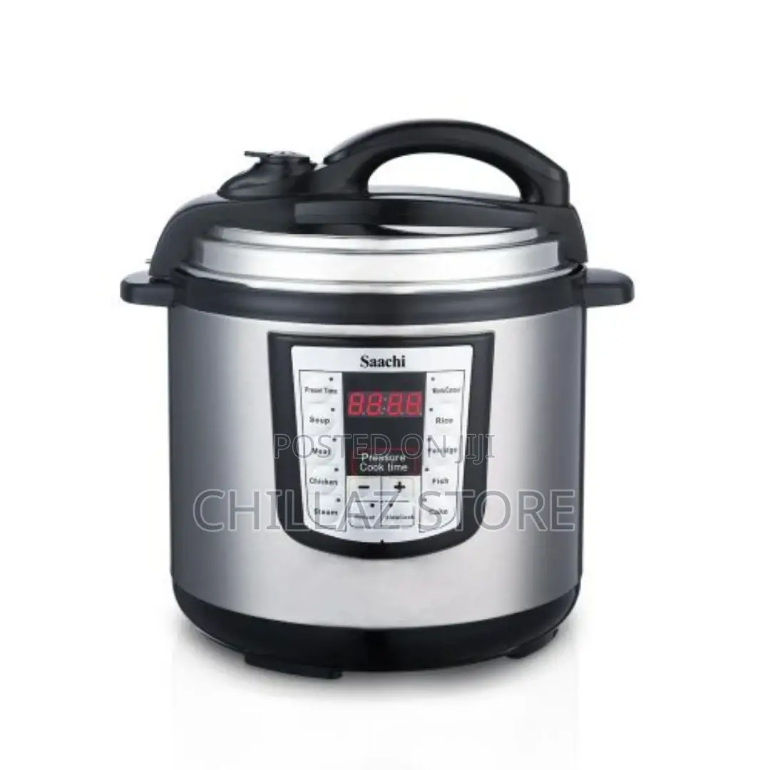 Saachi 12L Electric Pressure Cooker NL-PC-5312-BK