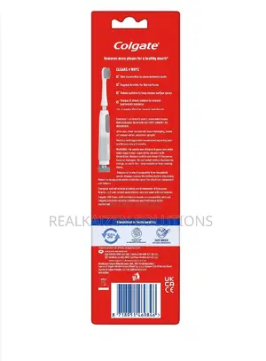 COLGATE Battery 360 Sonic Charcoal Bristles Soft Toothbrush