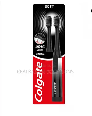 COLGATE Battery 360 Sonic Charcoal Bristles Soft Toothbrush