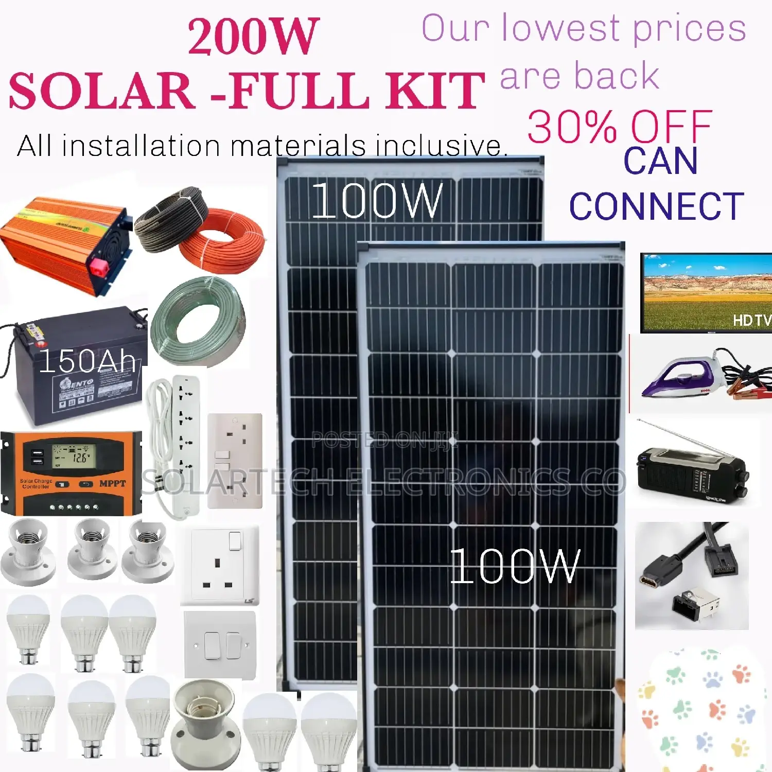 200 Solar System Full Kit