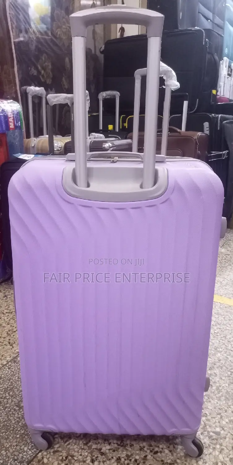 VIP Plastic Suitcases Medium Size ( Purple  Color)
