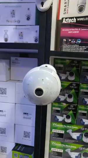 V380 PRO 360° Surveillance Smart Bulb Camera