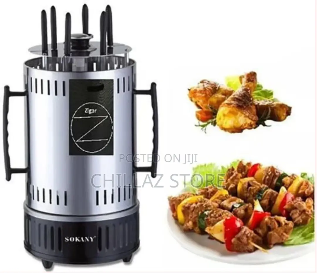 Sokany Fast Grilling Electric Skewers for Making Barbeque-
