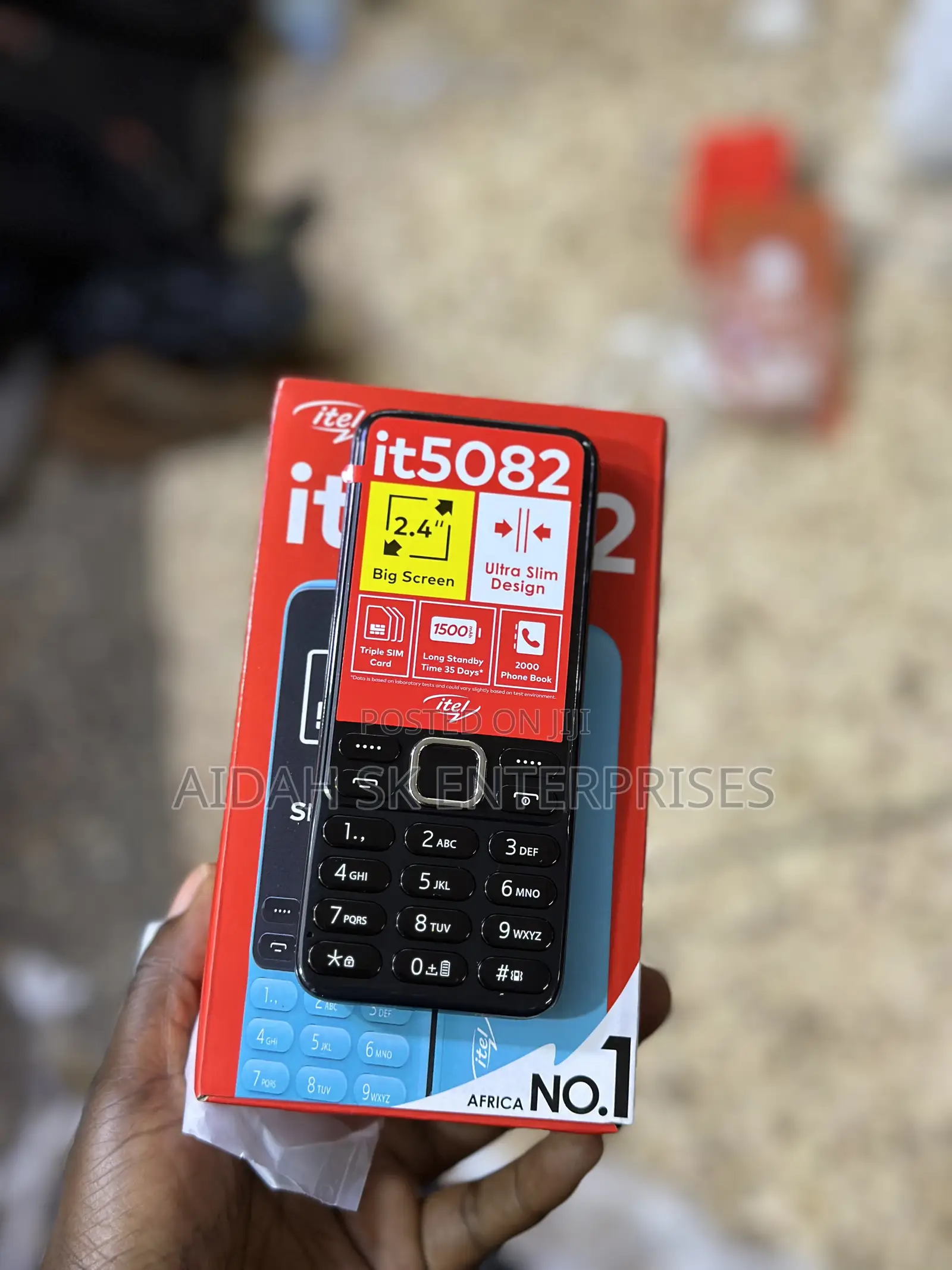 New Itel IT5081 Black