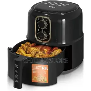 RAF 6L Air Fryer, Steam Hot Air Cooker Fryer Air Fryer