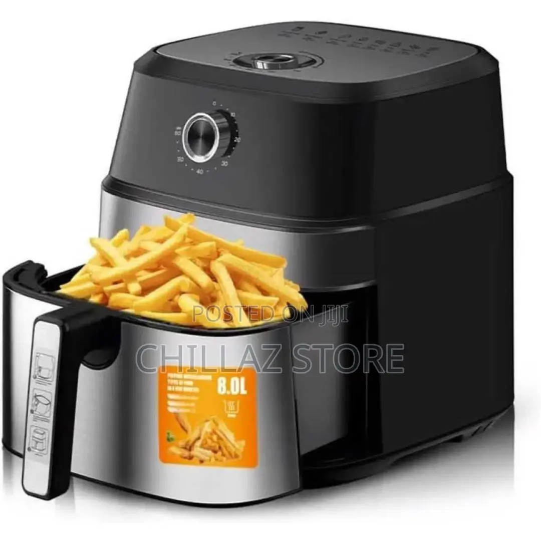 RAF 1800W 8L Manual Control Deep Cooking Oil Free