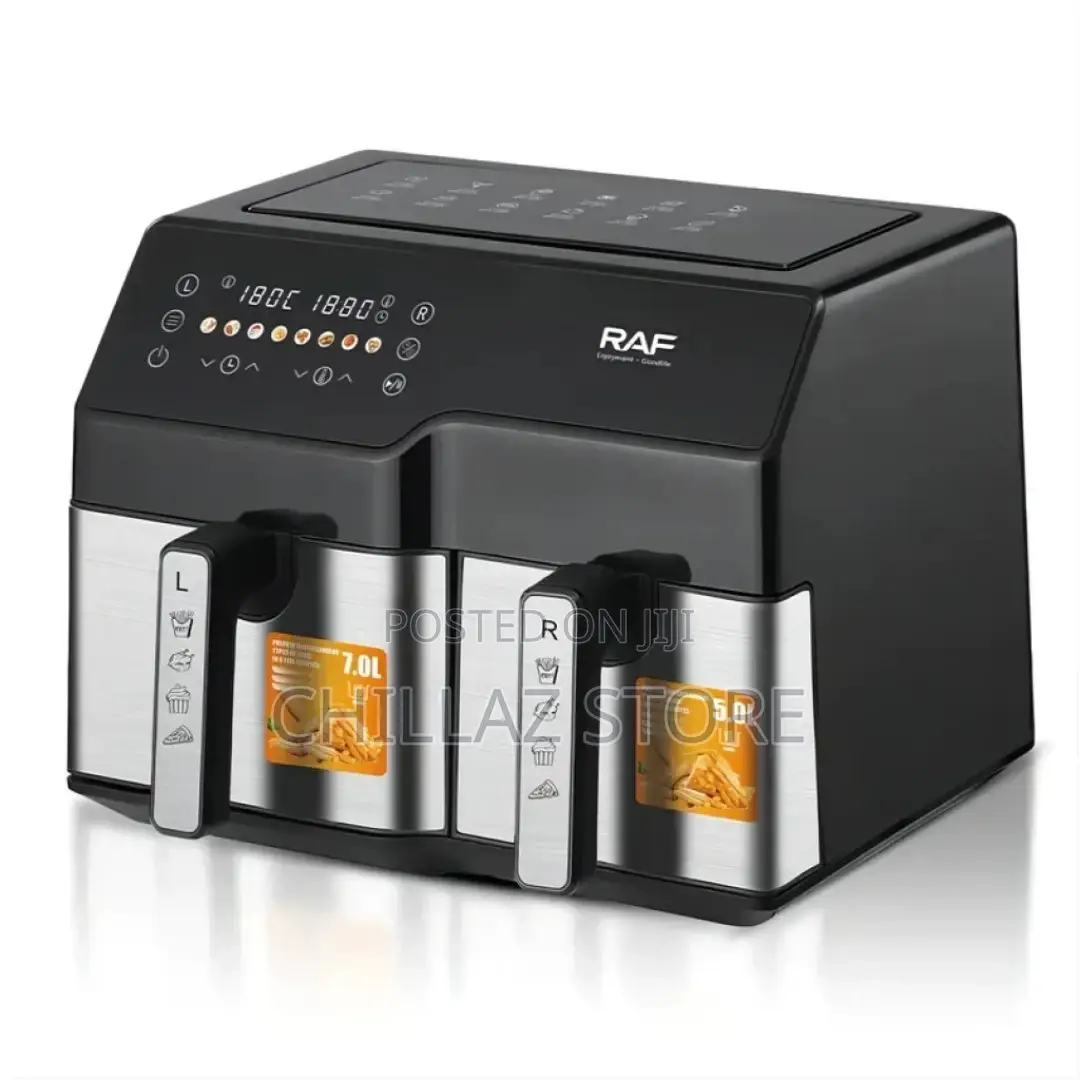RAF 12L Dual Baskets Digital Air Fryer