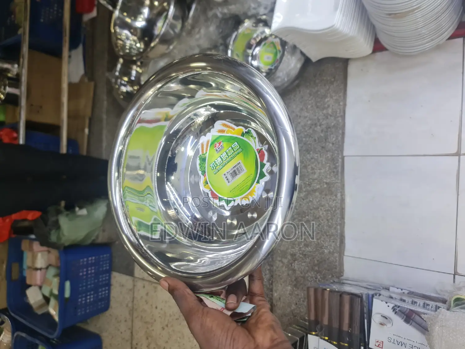 Stainless Steel Colander Strainer With Drain Bowl