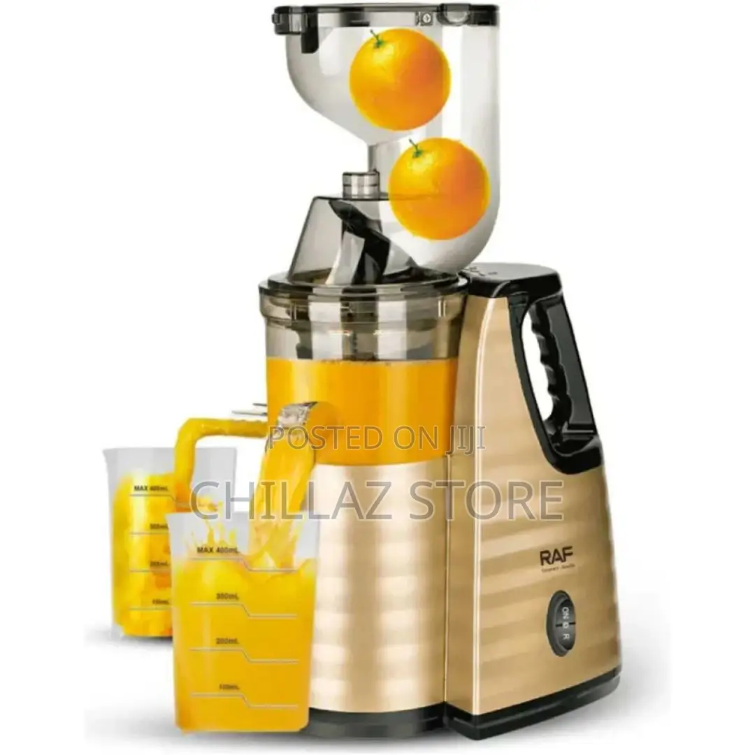 RAF Powerful Fruits Slow Juicer With Sharp Blades- Juicer