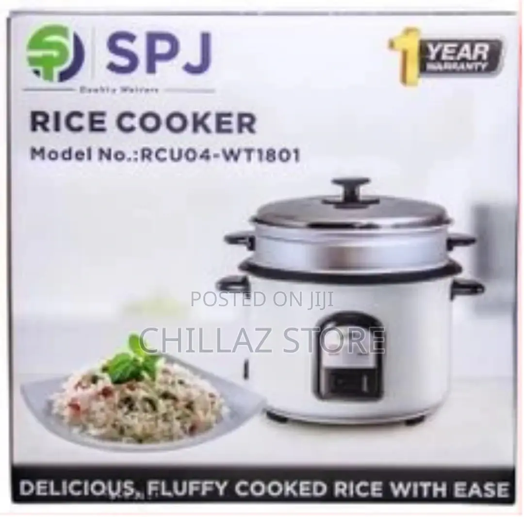 SPJ 1.8 Liters Rice Cooker With Steamer