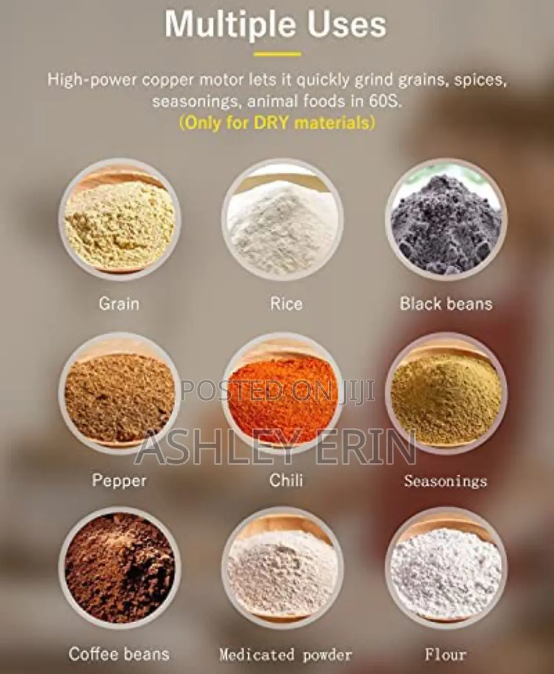 Electric Spice Grinder Machine
