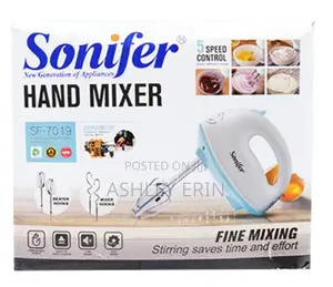 Hand Mixer Electric Blender (Sonifer Sf-1790)