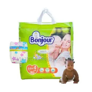Bonjour New Born Baby Diaper Economy Pampers (88pcs