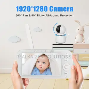 BABY MONITOR With 5 Inch HD Digital Camera and Audio Camera