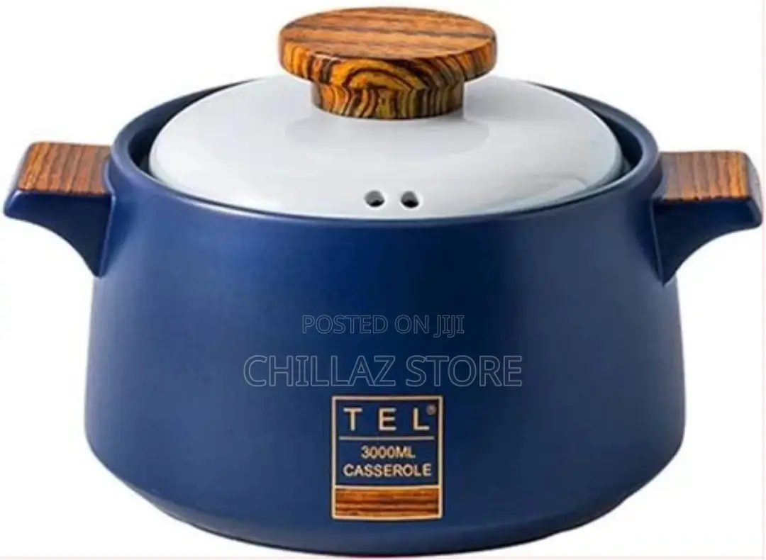 3 Pieces of Ceramic Casserole Dish With Insulated Handles