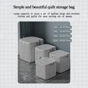 100L 140L 180L 3pieces of Clothes Storage Box