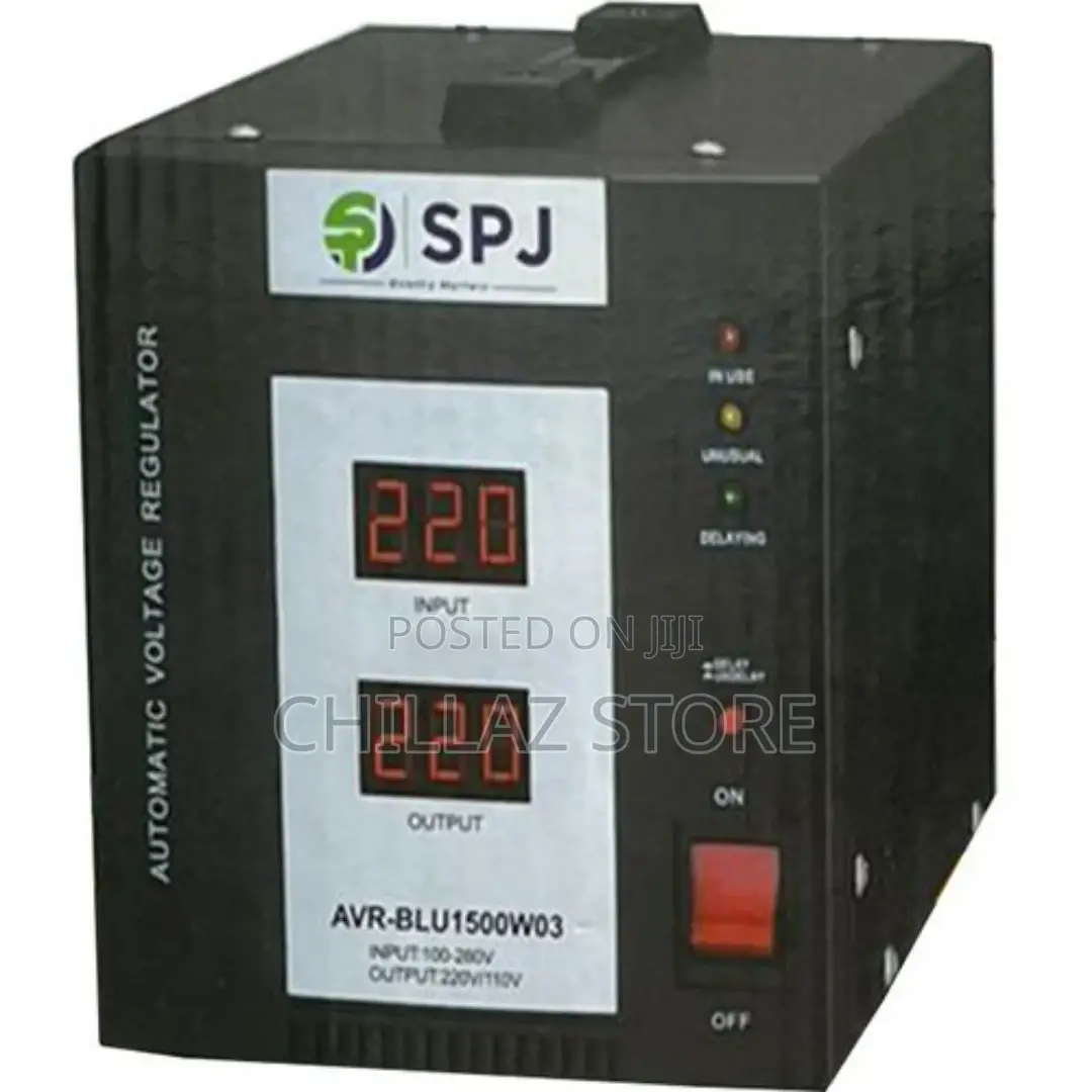 SPJ AVR-BLU3000W05 Automatic Voltage Regulator