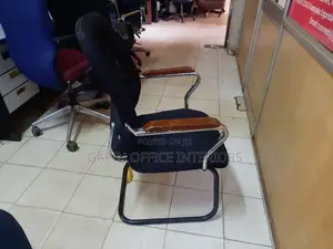 Non Adjustable Chair With Wooden Arms