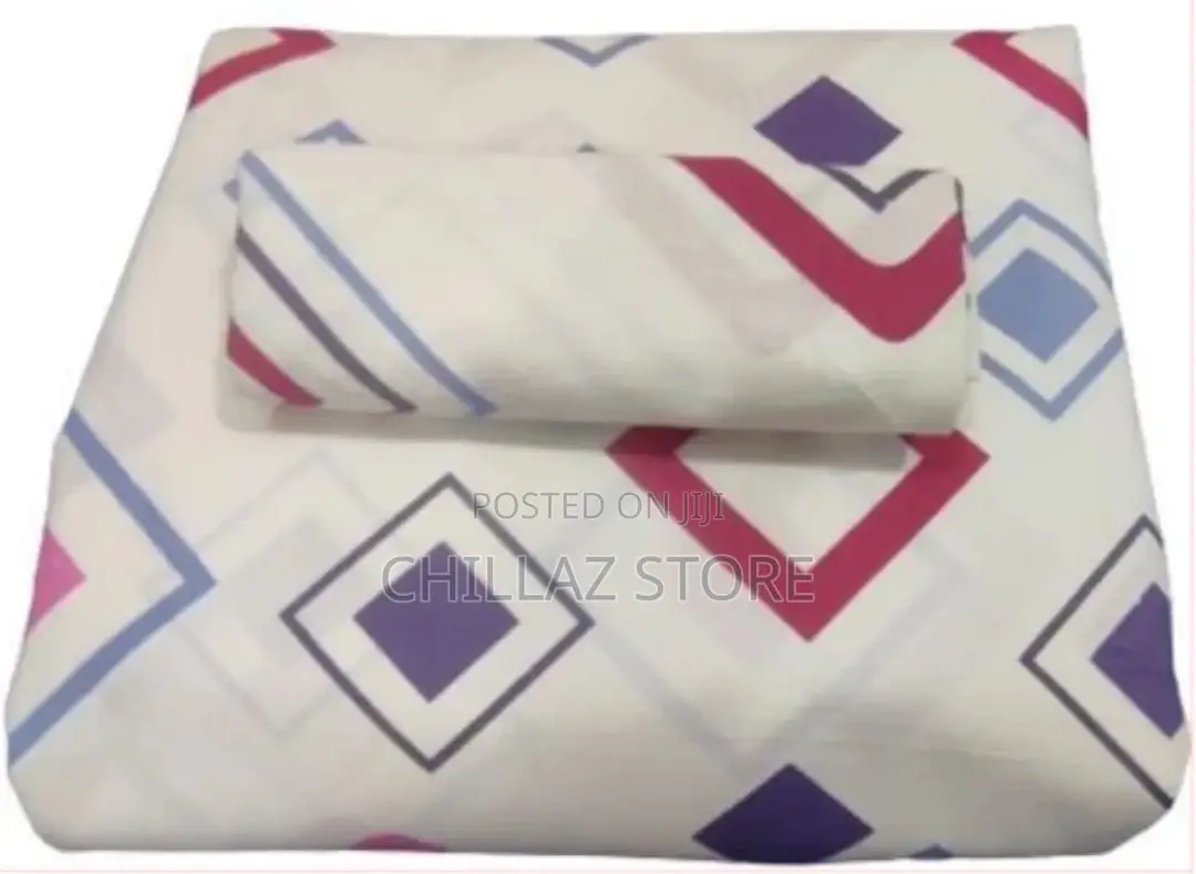 Multidesigned Bedsheets With 2 Pillowcases –