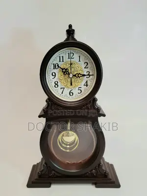 High Quality Wooden Analog Table Clock