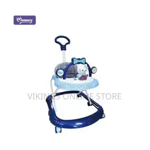 Momeasy Infant Baby Walker With Music Multi Function – Blue