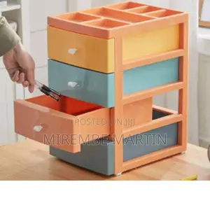 4 Tier Drawer Mini Storage Unit.