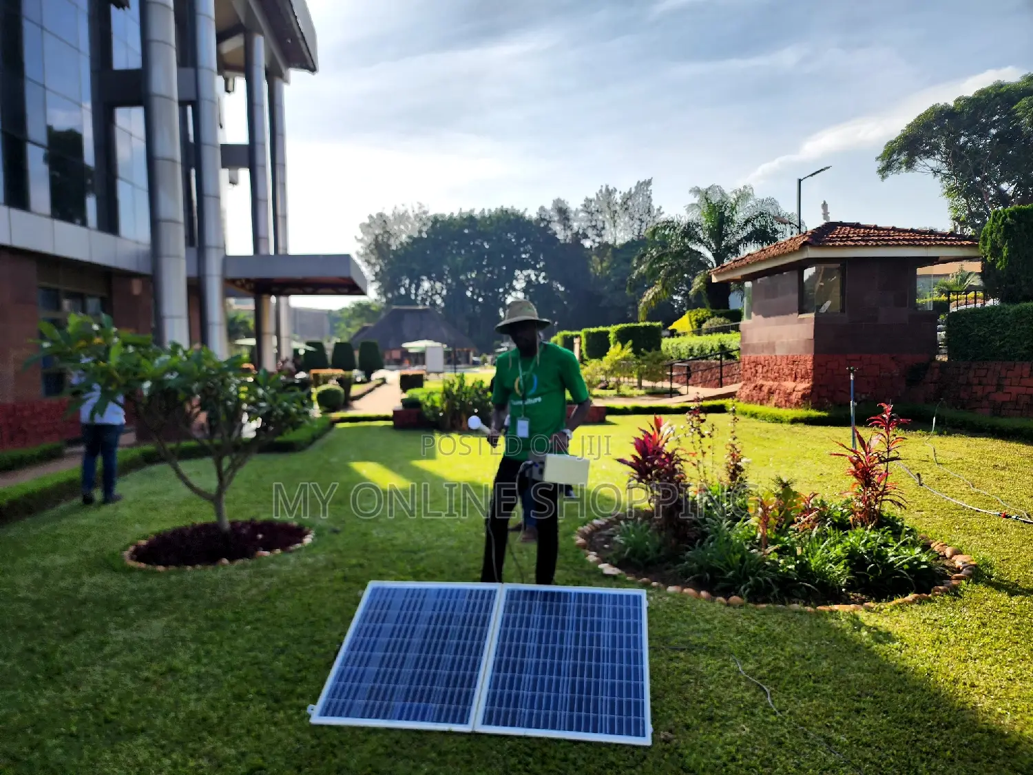 Battery Solar Pump Kit With Lights