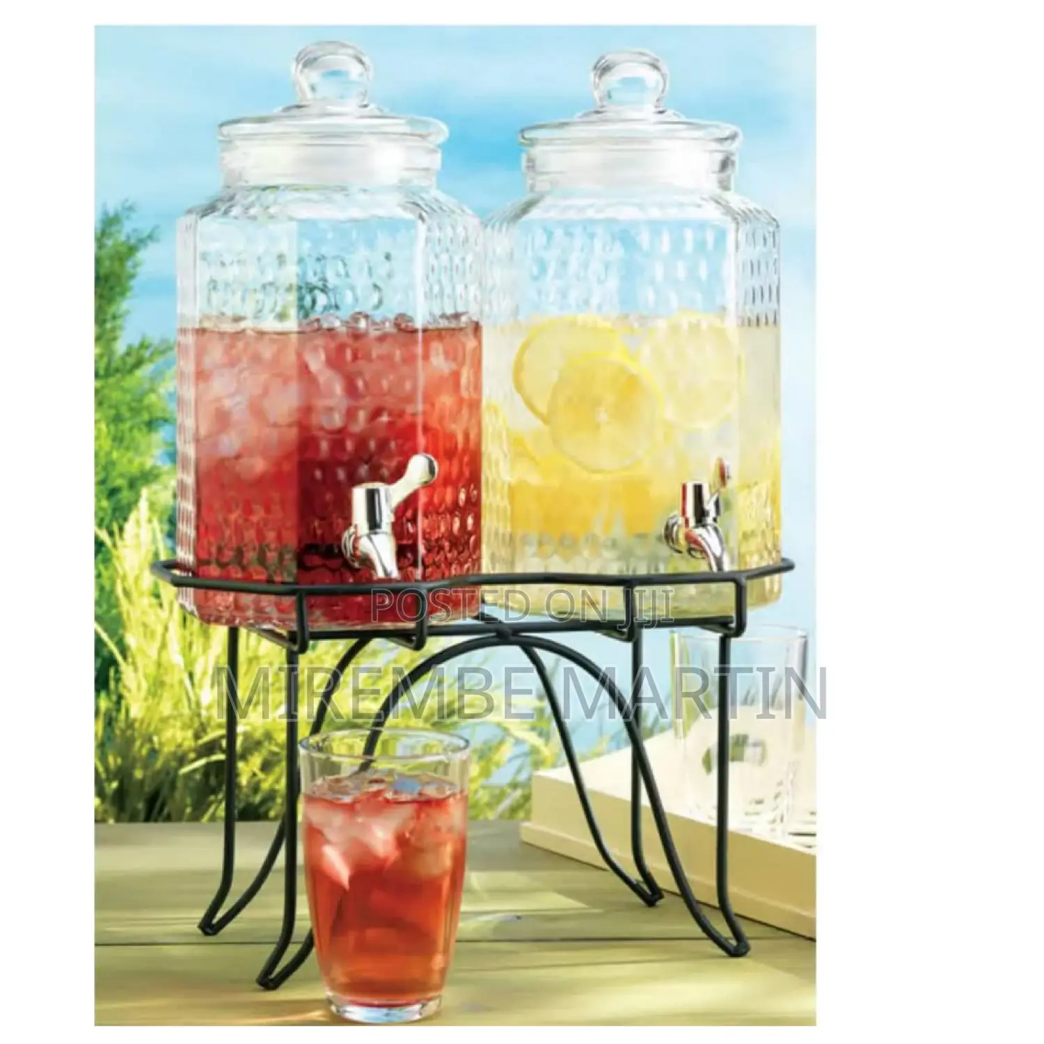Double Drink Dispenser.