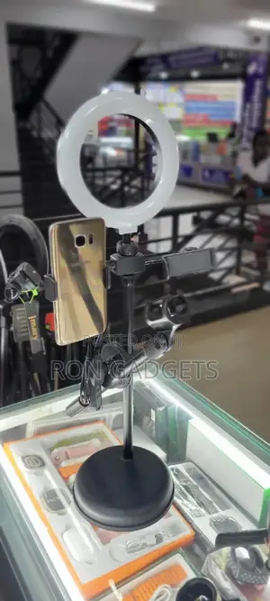 Table Ringlight (Mic and Phone Holders )