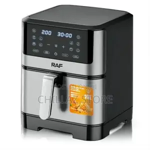 RAF 10L New Digital Touch Screen Stainless Steel Air Fryer