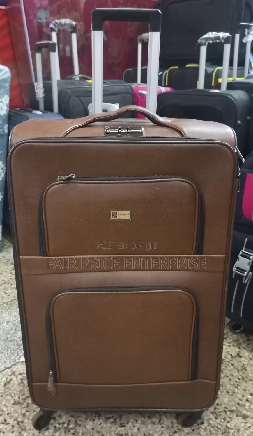 Quality Leather Suitcases in Small Size