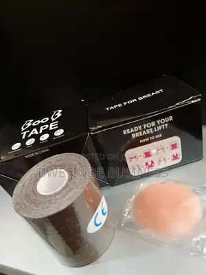 Boob Tape With Reusable Silicone Nipple Covers