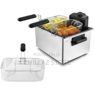 Sokany 5l Electric Deep Fryer With 3 Frying Basket