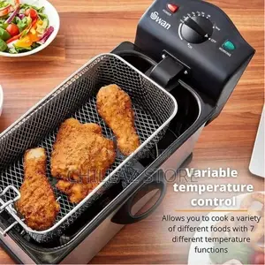 Swan 3 Litre Stainless Steel Deep Fat Fryer