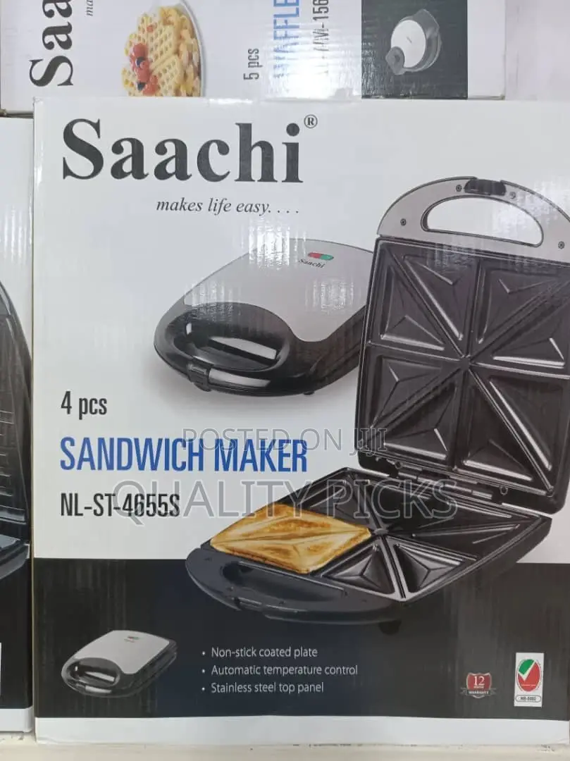 Saachi 4 PCS Sandwich Maker
