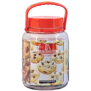 Bon Appetit 5L Glass Cereal Cookies Storage Jar