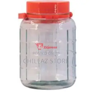 Bon Appetit 5L Glass Cereal Cookies Storage Jar
