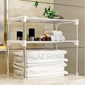 Microwave Stand Storage Organizer Rack –