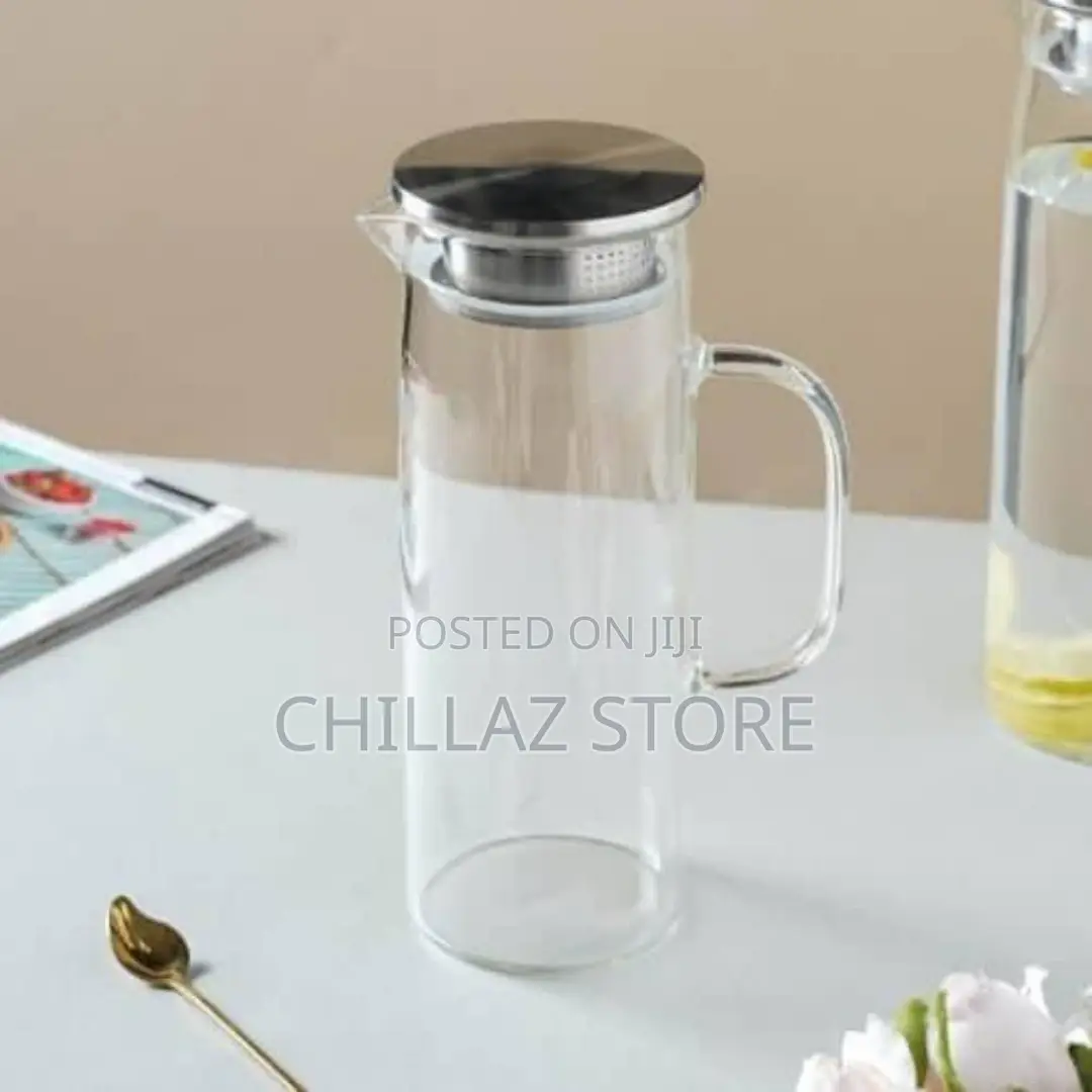 1.5L Acrylic Juice Water Jug – Colorless