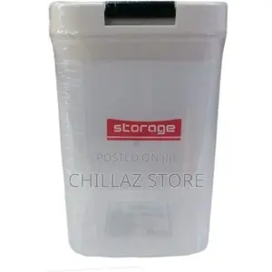 Transparent Storage Box Tin Containers Organizer