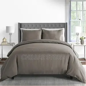 Paisley Dark Grey Duvet Cover Set – Grey