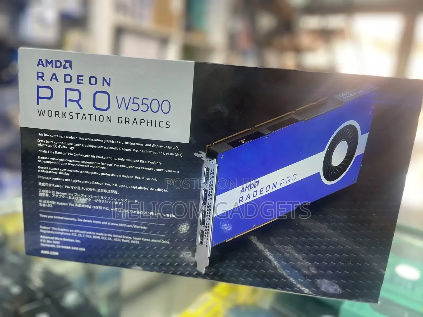 Amd Radeon Pro W5500 Work Station Graphics/Gaming Card /Graphics Card