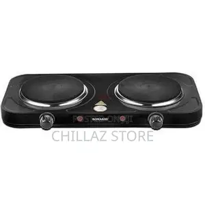 Sonashi Double Hot Plate Black